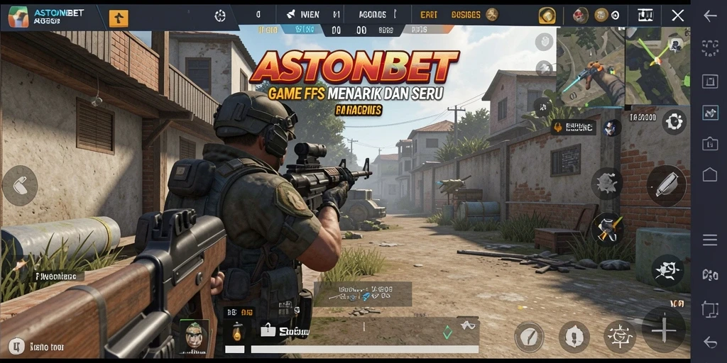 Gameplay seru dari ASTONBET dalam pertarungan FPS.